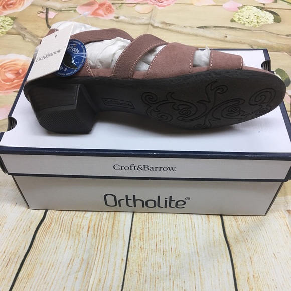 ☀️ Croft & Barrow gwendolen sandals NIB - Picture 4 of 6